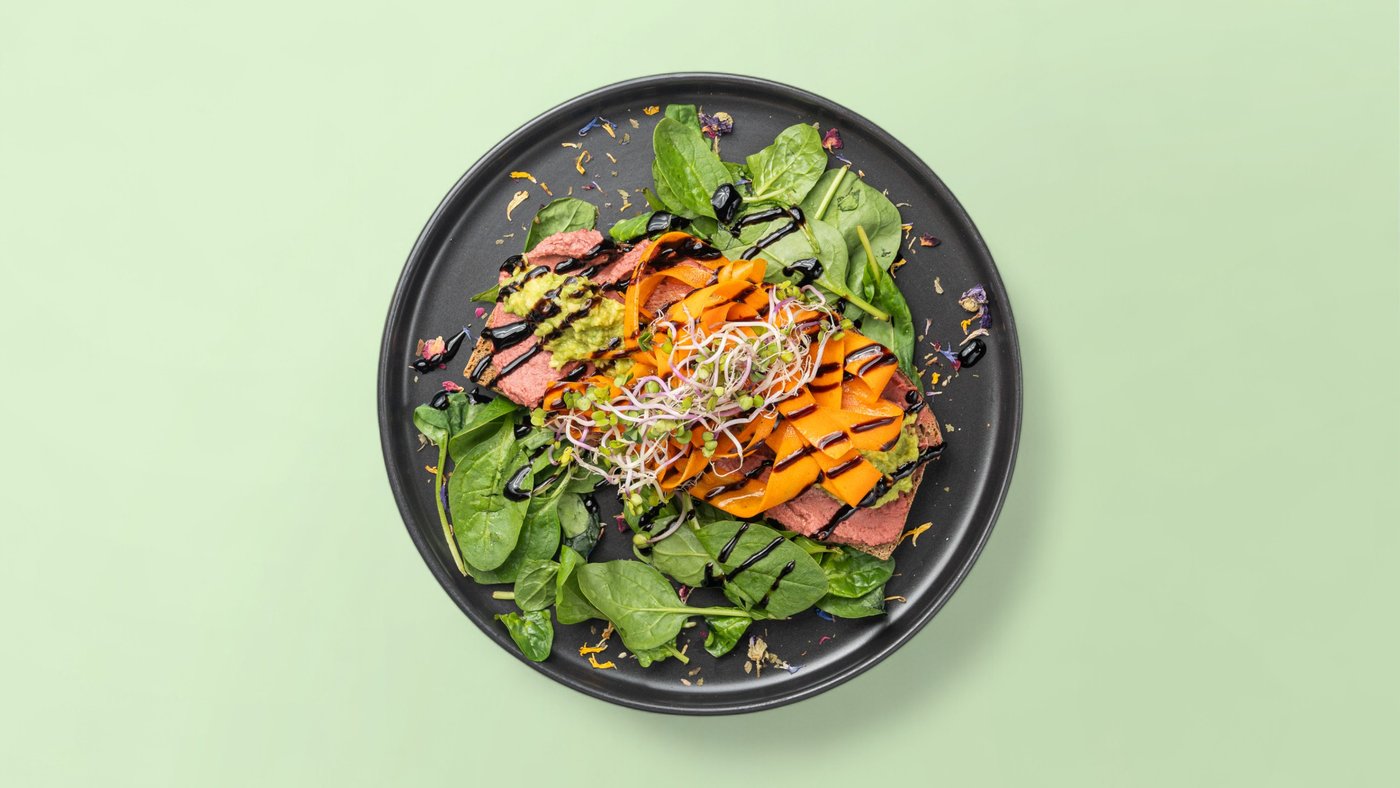Da bist du hin und veggie